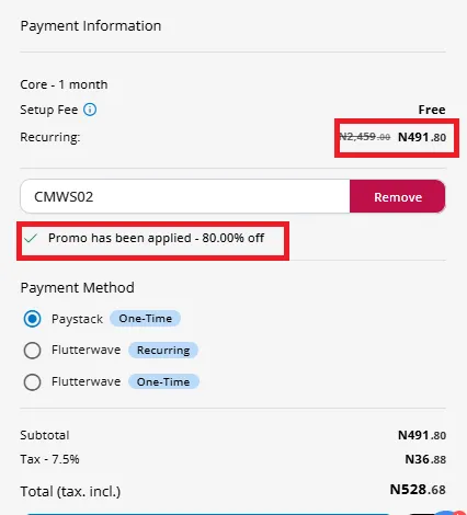Whogohost 80% off coupon code
